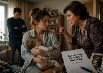«ТЫ ВСЁ РАВНО В ДЕКРЕТЕ»: СВЕКРОВЬ ПОТРЕБОВАЛА ПЕРЕПИСАТЬ КВАРТИРУ НА МУЖА — НО НЕ ЗНАЛА, ЧТО Я УЖЕ НАШЛА ИХ ДОКУМЕНТЫ