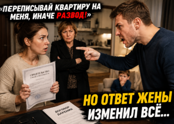 Муж потребовал переписать квартиру, но жена уже знала, зачем ему понадобились документы