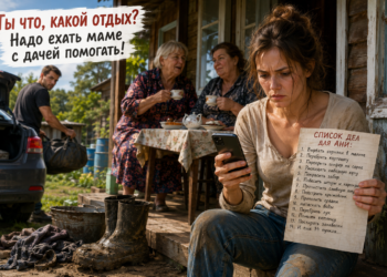 «КАКОЙ ЕЩЁ ОТДЫХ? ПОЕДЕШЬ К МОЕЙ МАТЕРИ НА ДАЧУ!» — МУЖ НЕ ЗНАЛ, КОМУ АННА ПОЗВОНИТ ЧЕРЕЗ ЧАС