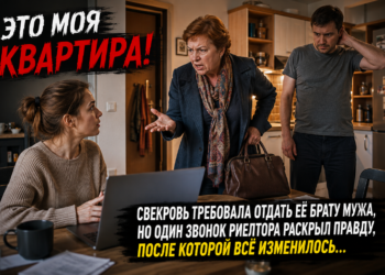 «Ты продашь квартиру — и деньги получит наша семья!» Свекровь уже привела “покупателей”, но не знала, какой документ Дарья нашла у мужа