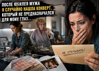 ПОСЛЕ ЮБИЛЕЯ МУЖА Я НАШЛА КОНВЕРТ ПОД ДИВАНОМ. ПРОЧИТАВ ПЕРВУЮ СТРОКУ, Я ПОНЯЛА, ЗАЧЕМ ОН ЖЕНИЛСЯ НА МНЕ