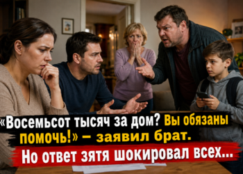 «ТВОЙ МУЖ ЗАПЛАТИТ ЗА ДОМ!» — БРАТ БРОСИЛ ПЕРЕД МАРИНОЙ ДОКУМЕНТЫ. НО В ПОСЛЕДНЕЙ СТРОКЕ СТОЯЛА СОВСЕМ НЕ ЕГО ФАМИЛИЯ