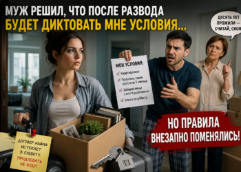 Муж потребовал, чтобы после развода я продолжала оплачивать ему квартиру. Но в субботу хозяин жилья пришёл не один
