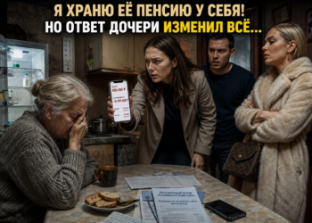 «— Я храню её пенсию…» — усмехнулась невестка. Но через десять минут в этом доме раздались слова, после которых побледнели все