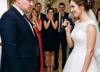 «ТЫ НИЩАЯ, ЗАЧЕМ ТЫ МНЕ?» — ПРОШЕПТАЛ ЖЕНИХ У АЛТАРЯ. НО ОН НЕ ЗНАЛ, ЧТО МИКРОФОН УЖЕ БЫЛ ВКЛЮЧЁН