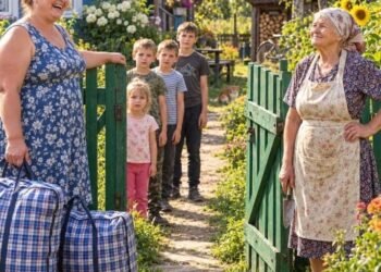ОНА БРОСИЛА ПЯТЕРЫХ ДЕТЕЙ У ЧУЖИХ ВОРОТ И СБЕЖАЛА. ТО, ЧТО СЛУЧИЛОСЬ ДАЛЬШЕ, ЗАСТАВИЛО ПЛАКАТЬ ВСЮ ДЕРЕВНЮ